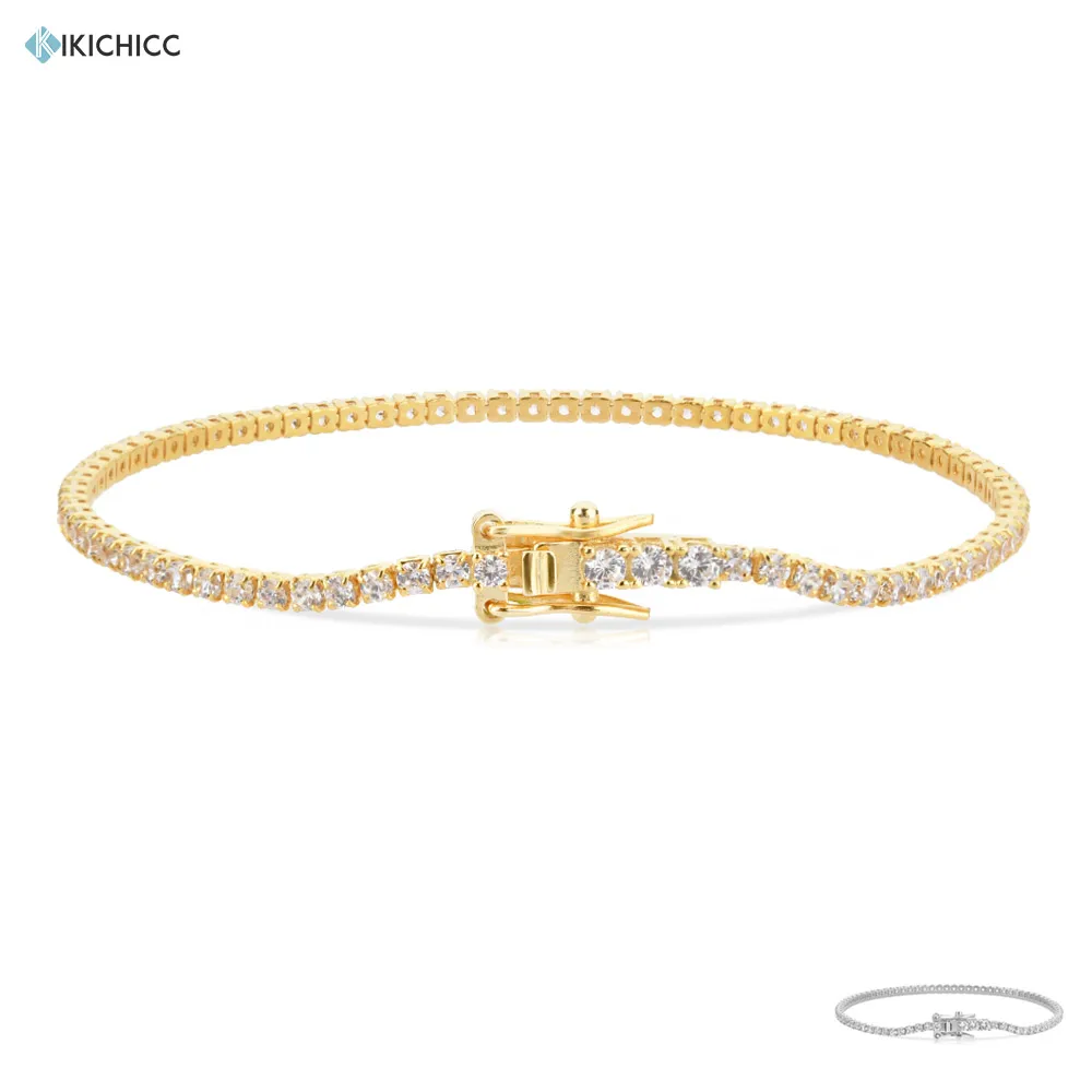 KIKICHICC, серебро 925 пробы, золото 2 мм, круглая цепочка, цирконий, браслет, цирконий, CZ, застежка, Женский Кристалл, свадебные ювелирные изделия
KIKICHICC, серебро 925 пробы, золото 2 мм, круглая цепочка, цирконий, браслет, цирконий, CZ, застежка, Женский Кристалл, свадебные ювелирные изделия