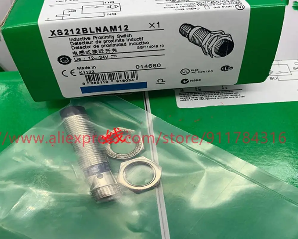 3pcs New High Quality schneider Inductive proximity switch XS212BLNAM12 XS212BLNAM12C
3pcs New High Quality schneider Inductive proximity switch XS212BLNAM12 XS212BLNAM12C