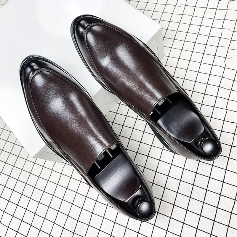 men's leisure wedding party dress cow leather shoes slip-on driving shoe breathable summer loafers trend gentlemen sneakers male
men's leisure wedding party dress cow leather shoes slip-on driving shoe breathable summer loafers trend gentlemen sneakers male