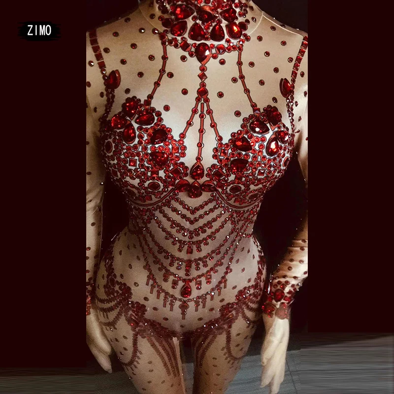 Black Red Sparkly Rhinestones Jumpsuit Women sexy Birthday Dance Party Prom purple Bodysuit Nightclub Singer Show Stage Rompers
Black Red Sparkly Rhinestones Jumpsuit Women sexy Birthday Dance Party Prom purple Bodysuit Nightclub Singer Show Stage Rompers