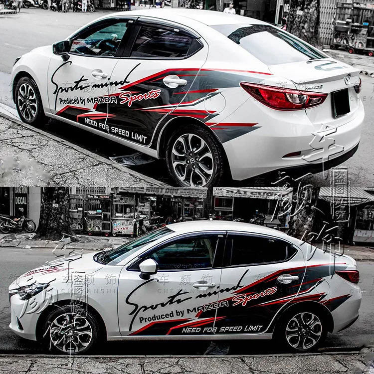Car stickers FOR Mazda 3 body exterior modification personalized custom sports fashion decals
Car stickers FOR Mazda 3 body exterior modification personalized custom sports fashion decals