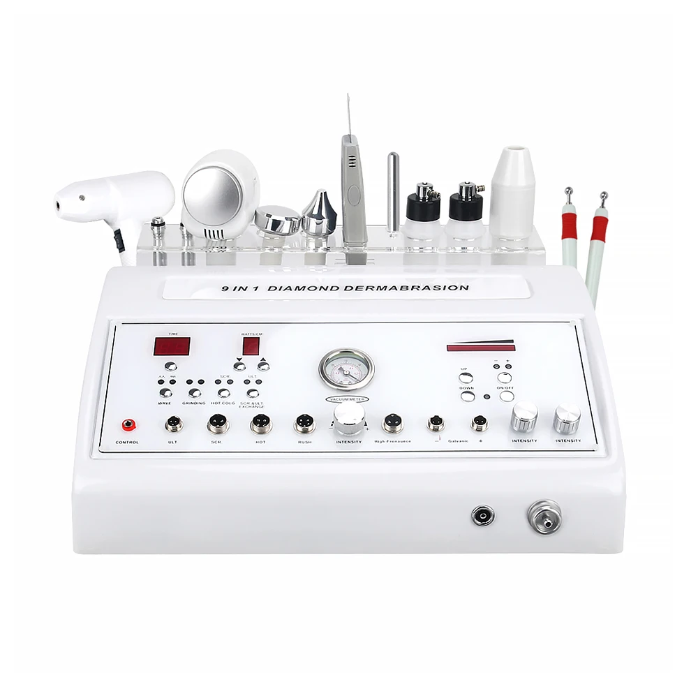 Portable 9 in 1 Multifunctional Skin Rejuvenation Diamond Dermabrasion Beauty Machine
Portable 9 in 1 Multifunctional Skin Rejuvenation Diamond Dermabrasion Beauty Machine