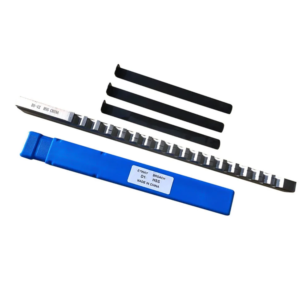 1/2D Push-Type Keyway Broach Metric Size HSS High Speed Steel & 3 Shim for CNC Router Metalworking Tool Metal Cutter
1/2D Push-Type Keyway Broach Metric Size HSS High Speed Steel & 3 Shim for CNC Router Metalworking Tool Metal Cutter