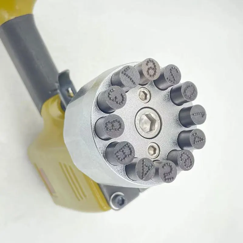 Pneumatic steel code printing machine punching steel plate type code number number English code machine lettering
Pneumatic steel code printing machine punching steel plate type code number number English code machine lettering