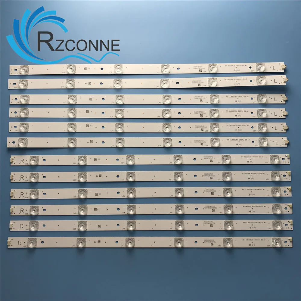 LED Backlight lamp strip For 55"TV RF-AJ550E30-0601R-05 0601L LSC550FN13 HWV55162Y CRH-P5530300612R675 P5530300612L675
LED Backlight lamp strip For 55"TV RF-AJ550E30-0601R-05 0601L LSC550FN13 HWV55162Y CRH-P5530300612R675 P5530300612L675
