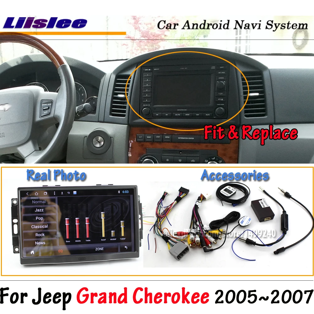 Car Multimedia Android For Chrysler 300C / For Jeep Grand Cherokee 2004~2007 Radio Stereo Carplay NO DVD Player GPS Navigation
Car Multimedia Android For Chrysler 300C / For Jeep Grand Cherokee 2004~2007 Radio Stereo Carplay NO DVD Player GPS Navigation