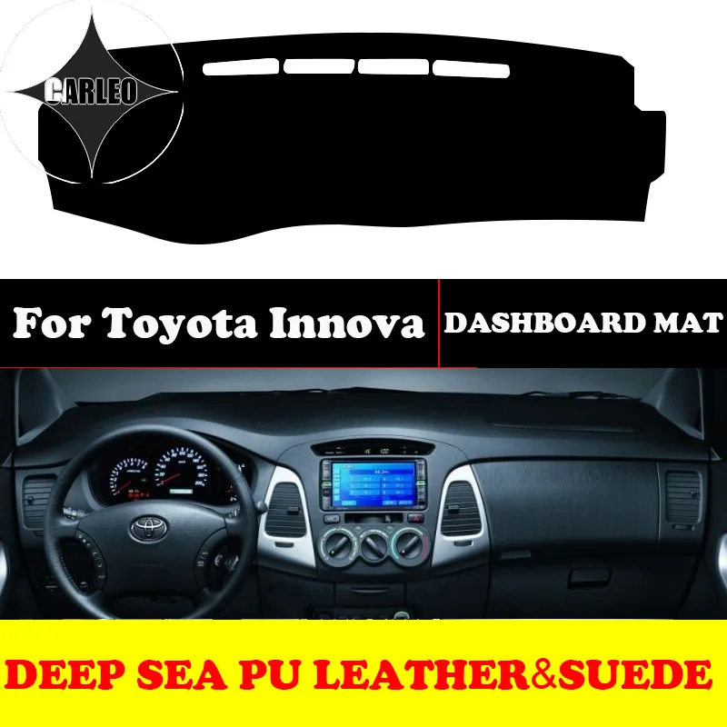 Изготовленный на заказ для Toyota Innova 2007-2015 2016 приборной панели автомобиля Избегайте светильник Pad Инструмент платформа, экокожа (полиуретан), замшевые изоляционный мат
Изготовленный на заказ для Toyota Innova 2007-2015 2016 приборной панели автомобиля Избегайте светильник Pad Инструмент платформа, экокожа (полиуретан), замшевые изоляционный мат