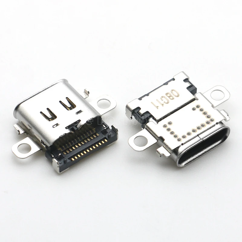10pcs Micro USB 24pin mini Connector Mobile Charging port For NS Nintendo switch Console Type-C Power Repair replacement
10pcs Micro USB 24pin mini Connector Mobile Charging port For NS Nintendo switch Console Type-C Power Repair replacement