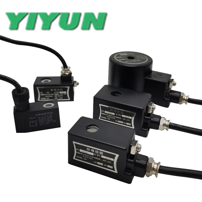 Explosion-proof coil solenoid valve EX0920-9,0921-9,1320-13,1321-13,1620-16,1621-16,2020-20,2021-20 YIYUN AC220V DC24V EX Series
Explosion-proof coil solenoid valve EX0920-9,0921-9,1320-13,1321-13,1620-16,1621-16,2020-20,2021-20 YIYUN AC220V DC24V EX Series