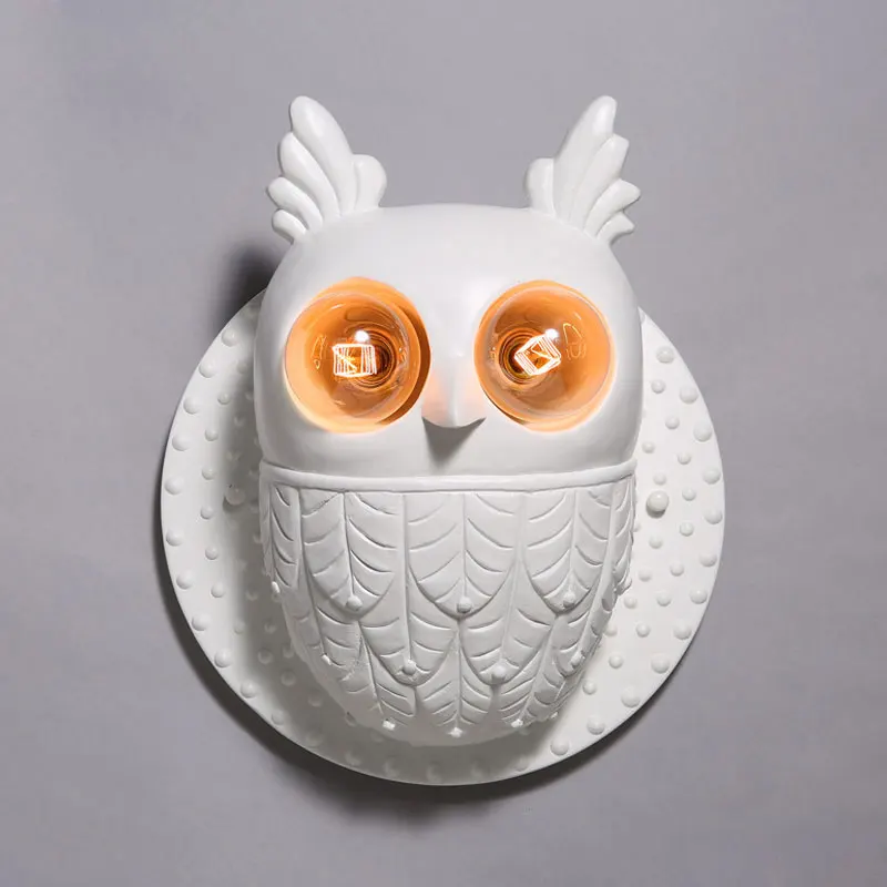 Modern Owl Resin Wall Lamps for Living Room Cartoon Children's Room Art Deco Wall Lamp Home Deco Bedroom Bedside Light Fixtures
Modern Owl Resin Wall Lamps for Living Room Cartoon Children's Room Art Deco Wall Lamp Home Deco Bedroom Bedside Light Fixtures