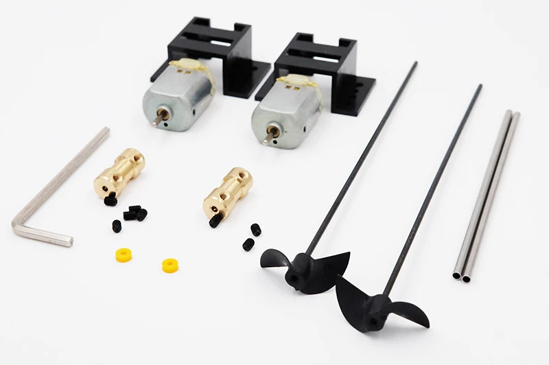 2set Motors RC Boat parts Drive Set 130 Motor+Motor Seat+Copper Coupling+15CM Shaft+Propellers Kit For RC Boat DIY Model Ship
2set Motors RC Boat parts Drive Set 130 Motor+Motor Seat+Copper Coupling+15CM Shaft+Propellers Kit For RC Boat DIY Model Ship