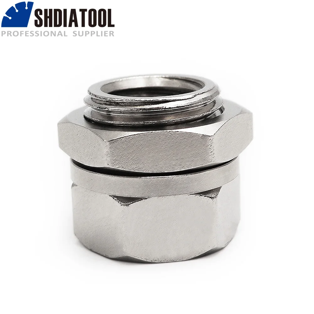 Адаптер резьбовой SHDIATOOL M14 или 5/8-11 для угловой машины, переходник винтовой Соединительный инструмент, аксессуары
Адаптер резьбовой SHDIATOOL M14 или 5/8-11 для угловой машины, переходник винтовой Соединительный инструмент, аксессуары
