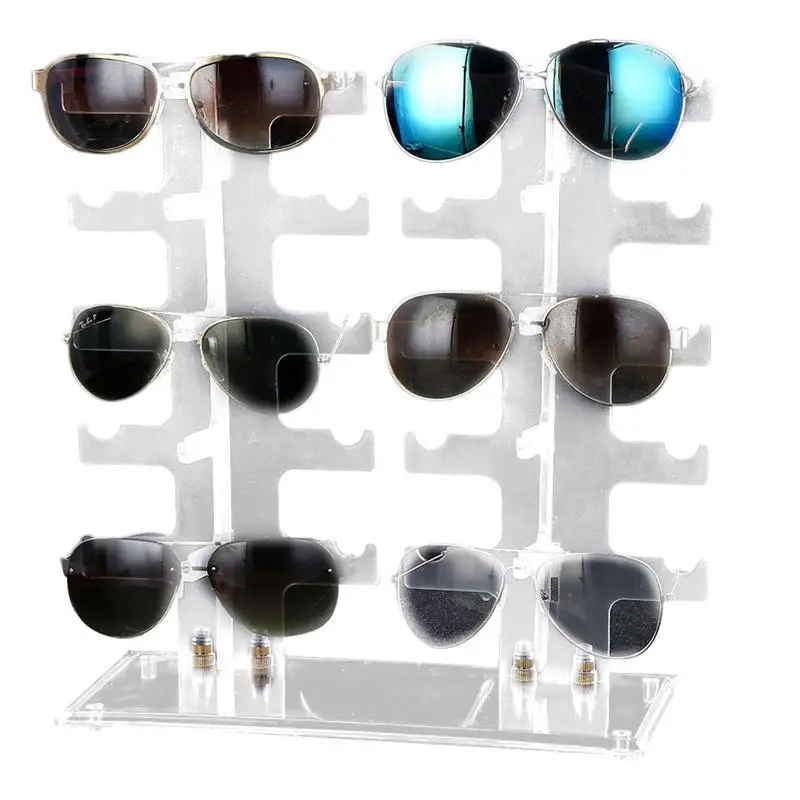 Glasses Storage Double Row 10 Pairs Of Sunglasses Glasses Shelf Plastic Glasses Display Stand Jewelry Display Shelves For Store
Glasses Storage Double Row 10 Pairs Of Sunglasses Glasses Shelf Plastic Glasses Display Stand Jewelry Display Shelves For Store