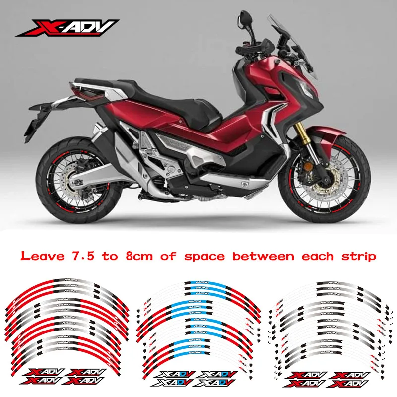 New high quality 12 Pcs Fit Motorcycle Wheel Sticker stripe Reflective Rim For HONDA XADV 2017 2018
New high quality 12 Pcs Fit Motorcycle Wheel Sticker stripe Reflective Rim For HONDA XADV 2017 2018
