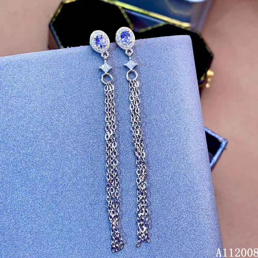 KJJEAXCMY 925 sterling silver natural Tanzanite earrings new ladies luxury eardrop support test
KJJEAXCMY 925 sterling silver natural Tanzanite earrings new ladies luxury eardrop support test