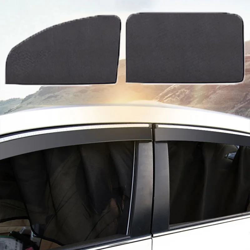 2 Pcs Polyester Mesh Magnetic Sunshade Car Windows Size Universal Parasole Auto Car Window Sunshade Sun Shade
2 Pcs Polyester Mesh Magnetic Sunshade Car Windows Size Universal Parasole Auto Car Window Sunshade Sun Shade