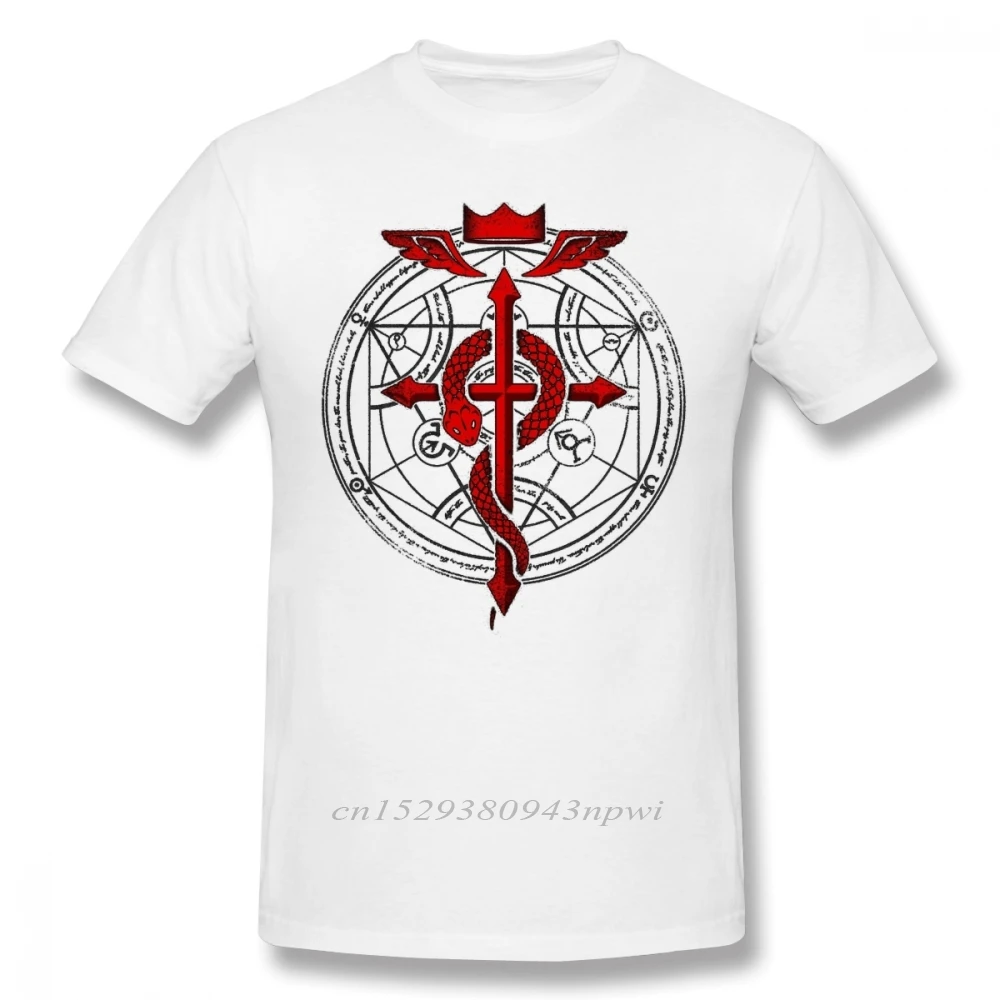 Fullmetal Alchemist T Shirt Fullmetal Alchemist Flamel T-Shirt 100% Cotton Oversized Tee Shirt Male Print Short Sleeve Tshirt
Fullmetal Alchemist T Shirt Fullmetal Alchemist Flamel T-Shirt 100% Cotton Oversized Tee Shirt Male Print Short Sleeve Tshirt