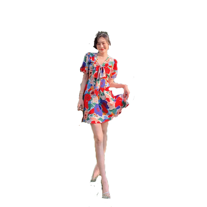Floral Dress 2021 New Summer French Design Mini Harajuku Cottagecore Small Crowd Show Thin Bubble Sleeve Oil Painting Skirt
Floral Dress 2021 New Summer French Design Mini Harajuku Cottagecore Small Crowd Show Thin Bubble Sleeve Oil Painting Skirt