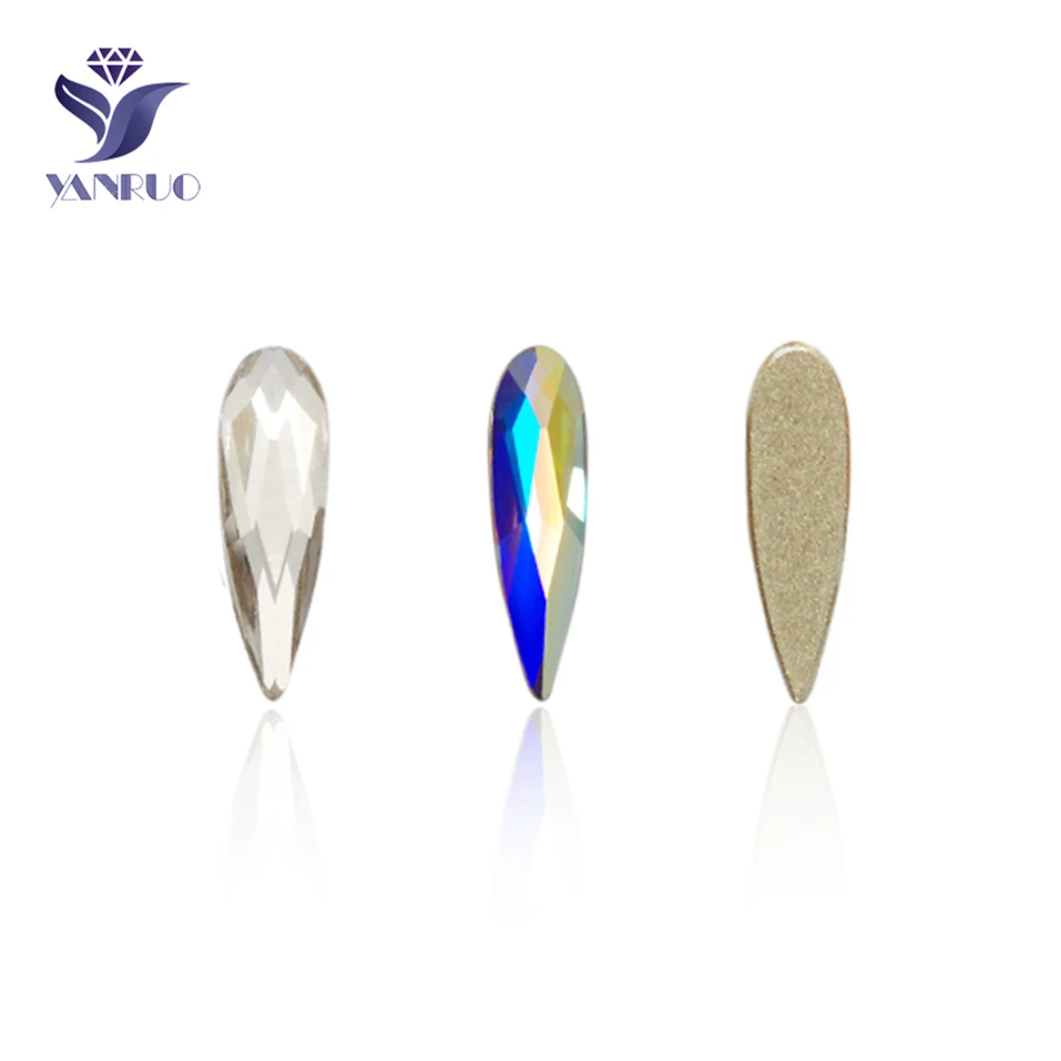 YanRuo Clear Crystal AB Glass Beads Flatback Non Hotfix Glitter Jewelry Rhinestones Making Accessories For Nail Art Decorations
YanRuo Clear Crystal AB Glass Beads Flatback Non Hotfix Glitter Jewelry Rhinestones Making Accessories For Nail Art Decorations