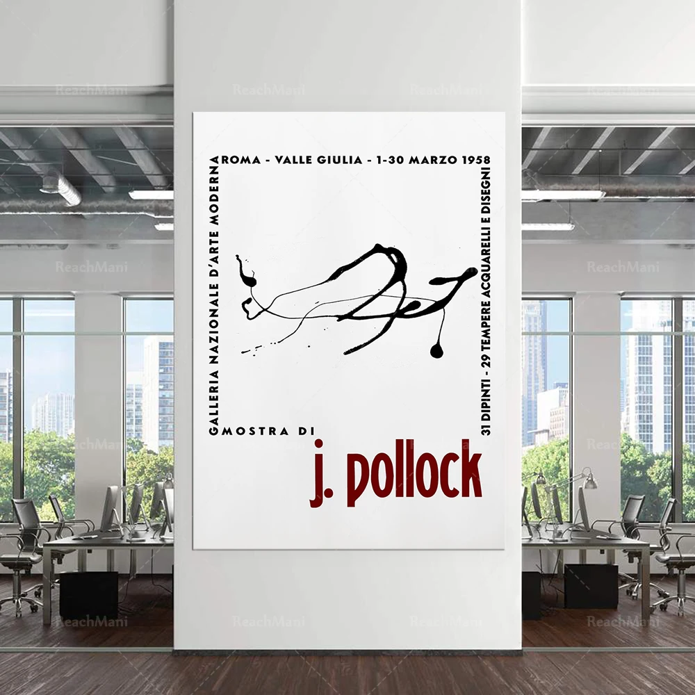Jackson Pollock Exhibition Poster | Jackson Pollock Print | Modern Art | Wall Decor | Art Print | Art Decor | Art Gifts
Jackson Pollock Exhibition Poster | Jackson Pollock Print | Modern Art | Wall Decor | Art Print | Art Decor | Art Gifts