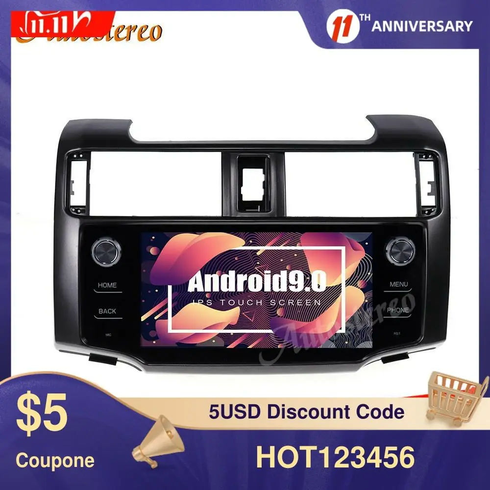 Автомобильный DVD-плеер для Toyota 4 runner 2009-2017 Android 9. 0 PX6, GPS-навигатор, мультимедийный плеер, головное устройство, радио, стерео с записью
Автомобильный DVD-плеер для Toyota 4 runner 2009-2017 Android 9. 0 PX6, GPS-навигатор, мультимедийный плеер, головное устройство, радио, стерео с записью