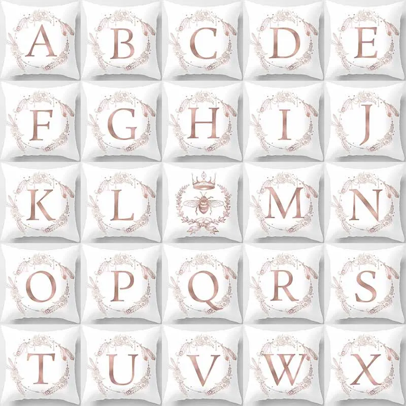 Beauty English letters white background pattern pillow case short plush square thick pillow cover size 45cm by 45cm
Beauty English letters white background pattern pillow case short plush square thick pillow cover size 45cm by 45cm