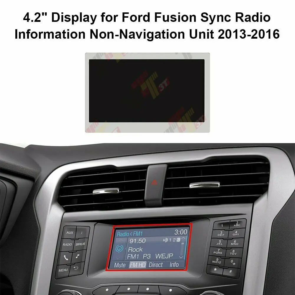4.2" Dashboard LCD Display for Ford Focus Fusion Sync Radio Information Non-Navigation
4.2" Dashboard LCD Display for Ford Focus Fusion Sync Radio Information Non-Navigation