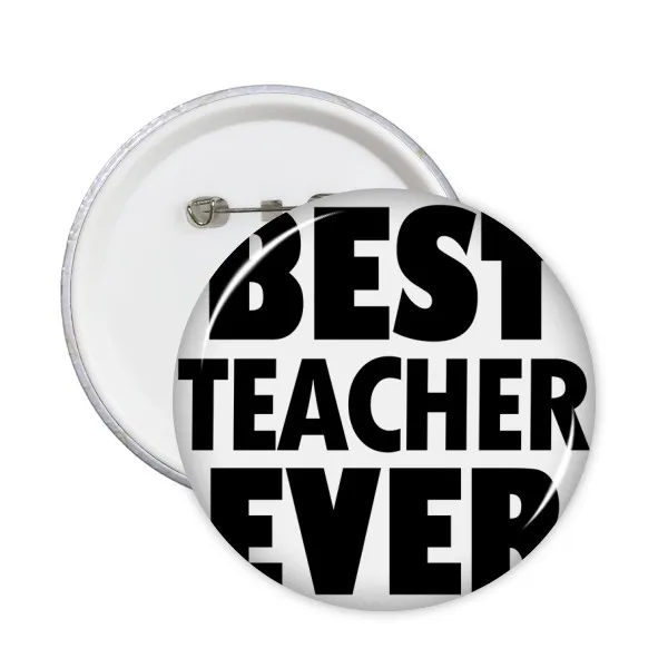 Best Teacher Ever Quote Festival Round Pins Badge Button Clothing Decoration Gift 5pcs
Best Teacher Ever Quote Festival Round Pins Badge Button Clothing Decoration Gift 5pcs
