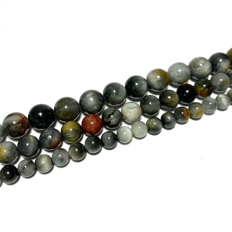 Fine 100% Natural Stone Mix Flower Color Hawk's Eye Round Spacer Beads For Jewelry Making DIY Bracelet Necklace 6/8/10MM
Fine 100% Natural Stone Mix Flower Color Hawk's Eye Round Spacer Beads For Jewelry Making DIY Bracelet Necklace 6/8/10MM