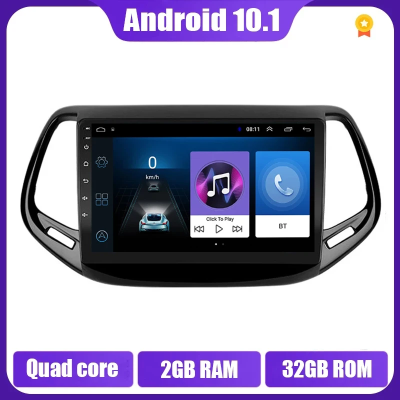 2Din Android 11 Car Radio For Jeep Compass 2017- 2018 GPS Navigation Stereo Receiver Auto Radio Car Multimedia Player NO DVD
2Din Android 11 Car Radio For Jeep Compass 2017- 2018 GPS Navigation Stereo Receiver Auto Radio Car Multimedia Player NO DVD
