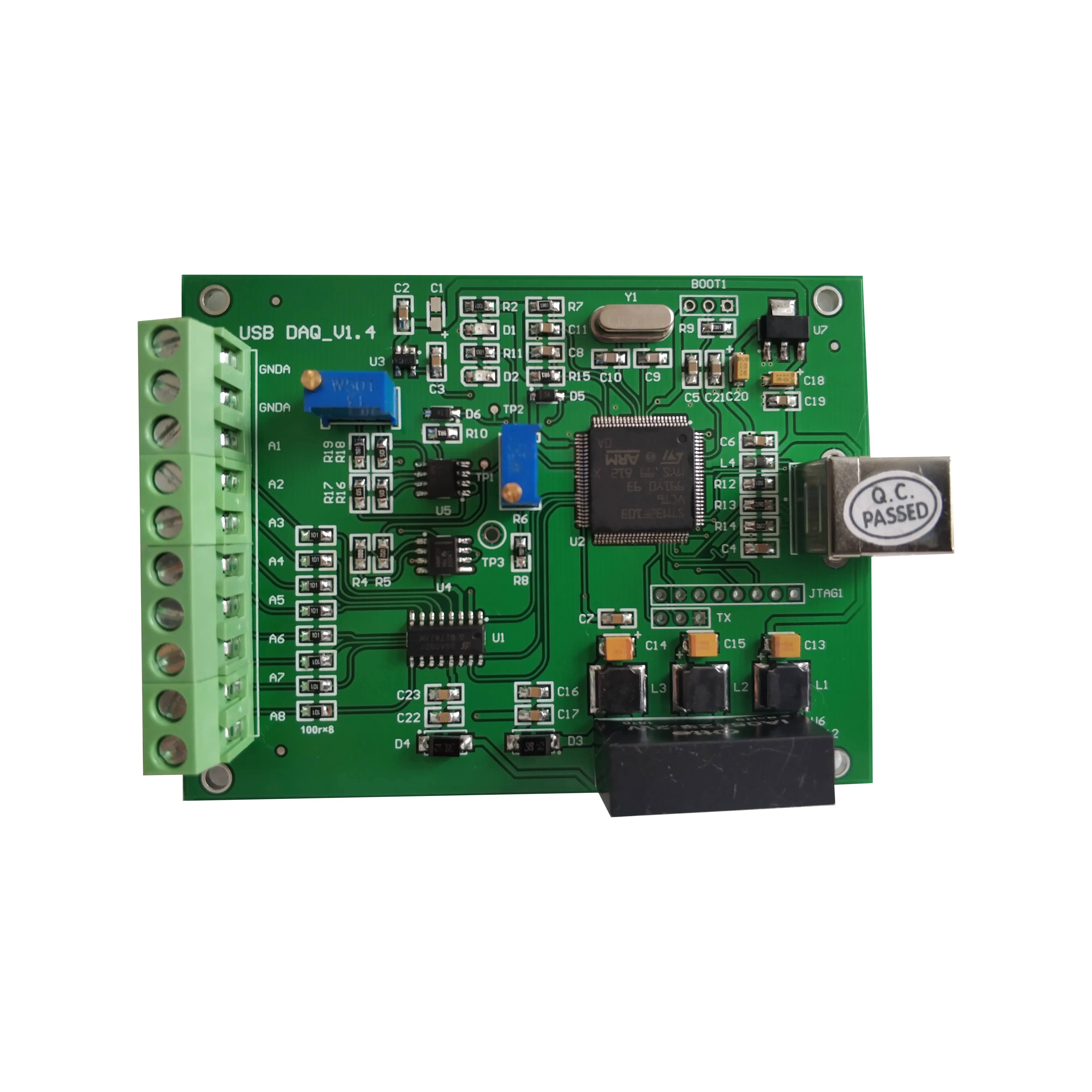 Карта сбора данных USB-виртуальный инструмент, интеллектуальный мониторинг, онлайн-тест
Карта сбора данных USB-виртуальный инструмент, интеллектуальный мониторинг, онлайн-тест