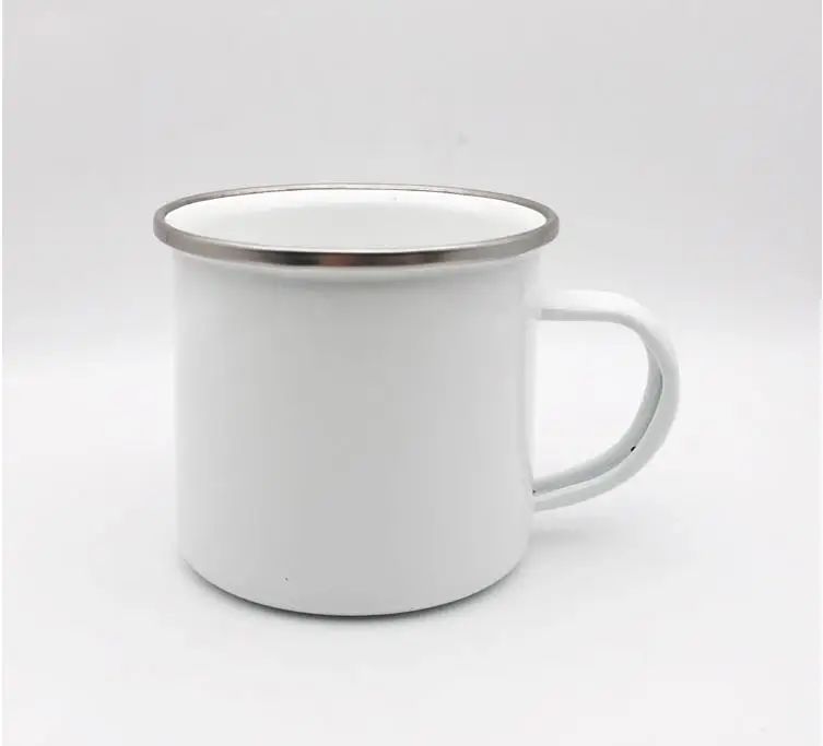 sublimation Enamel Coffee Mug 12oz Camping Mug Metal Coffee Mugs Enamel Steel Mug Durable Travel Enamel Beverage Mugs SN3606
sublimation Enamel Coffee Mug 12oz Camping Mug Metal Coffee Mugs Enamel Steel Mug Durable Travel Enamel Beverage Mugs SN3606