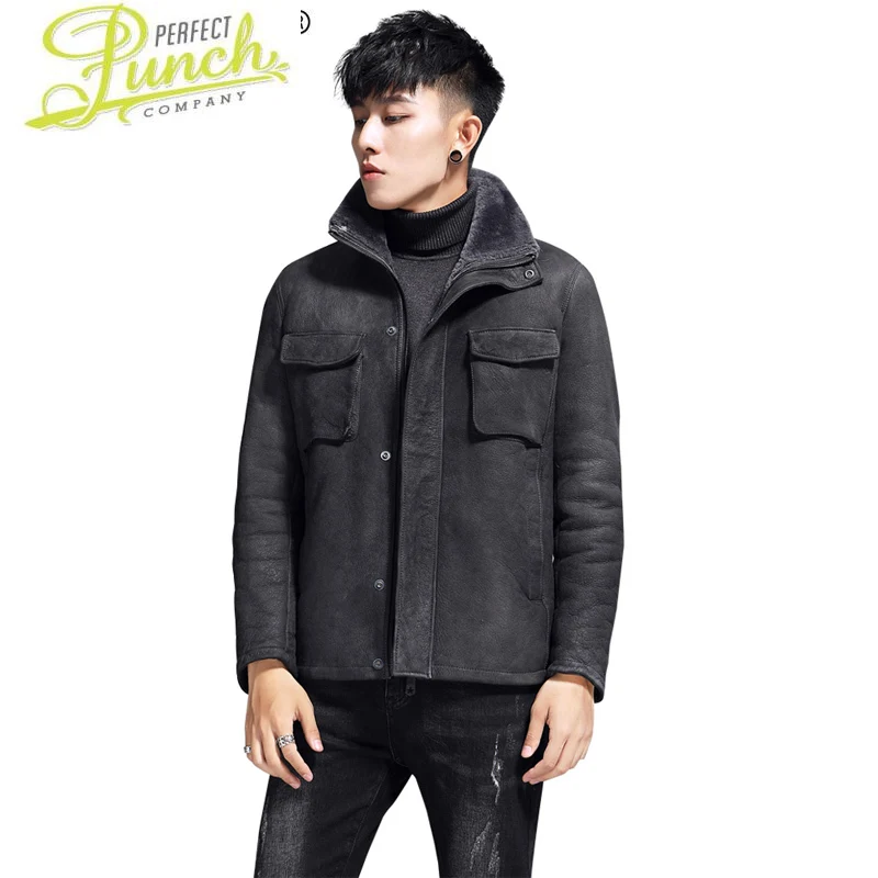 Genuine Real Leather Jacket Men Winter Natural Fur Coat Vintage Shearling Jacket Motorcycle Sheepskin Coat XZ-A-129182
Genuine Real Leather Jacket Men Winter Natural Fur Coat Vintage Shearling Jacket Motorcycle Sheepskin Coat XZ-A-129182