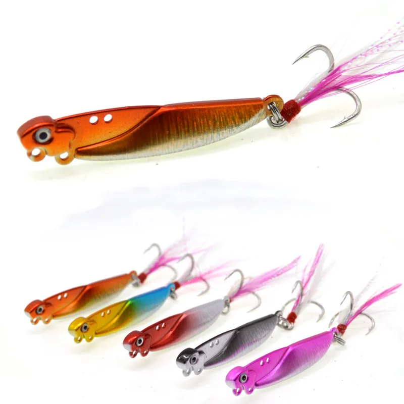 Fishing vib Lure Laser Jigs 15g Freshwater Saltwater Long Cast Jigbait Metal Bait vibration Artificial Lures 5 Pieces Sale
Fishing vib Lure Laser Jigs 15g Freshwater Saltwater Long Cast Jigbait Metal Bait vibration Artificial Lures 5 Pieces Sale