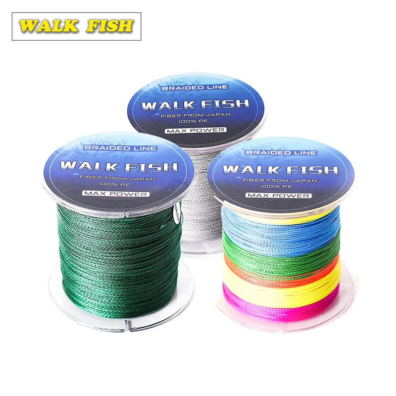 WALK FISH Фирменная плетеная полиэтиленовая рыболовная леска 100 м, 4 стойки, 80LB 10LB 20LB 60LB, многонитевая рыболовная леска для ловли карпа
WALK FISH Фирменная плетеная полиэтиленовая рыболовная леска 100 м, 4 стойки, 80LB 10LB 20LB 60LB, многонитевая рыболовная леска для ловли карпа