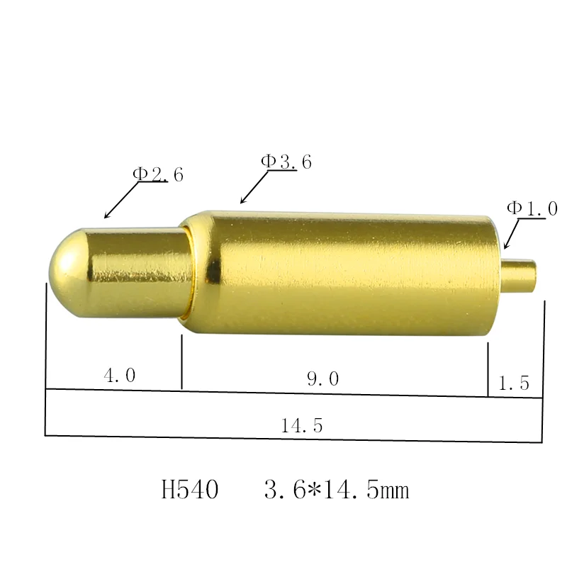 High Current Pogo Pin Patch Pogo Pin Rechargeable Battery Contacts Gold-plated Spring Thimble Pin Pin A540
High Current Pogo Pin Patch Pogo Pin Rechargeable Battery Contacts Gold-plated Spring Thimble Pin Pin A540