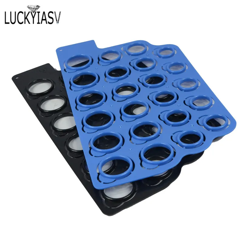Retail Jewelry Ring Sizer Tool US Size 23Pcs/Set Plastic Ring Measuring Template Convenient Ring Finger Sizer Gauges 2-13
Retail Jewelry Ring Sizer Tool US Size 23Pcs/Set Plastic Ring Measuring Template Convenient Ring Finger Sizer Gauges 2-13