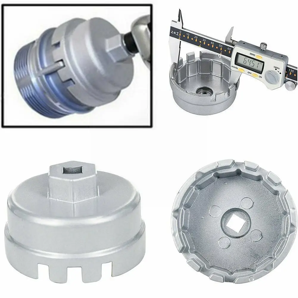 64.5mm Oil Filter Wrench Socket Remover Available for Toyota Lexus Scion Matrix Accessories Auto Tools
64.5mm Oil Filter Wrench Socket Remover Available for Toyota Lexus Scion Matrix Accessories Auto Tools