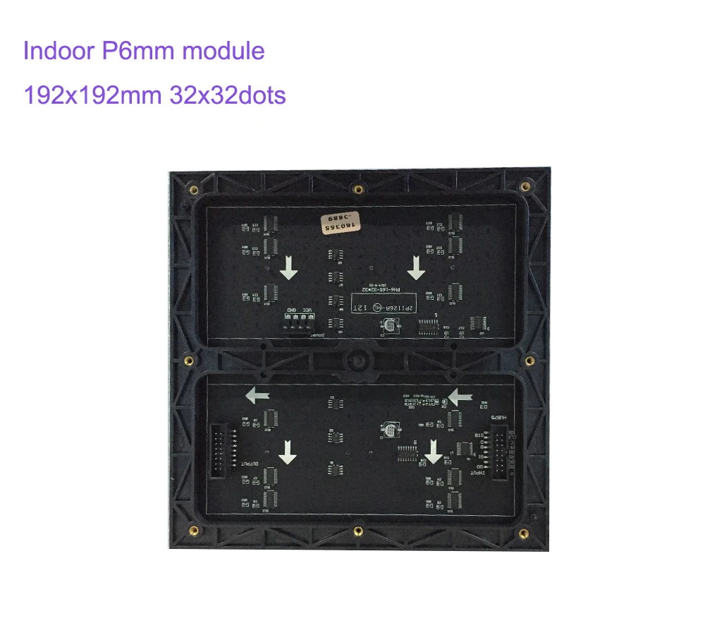 P6 Indoor Full Color 3in1 192x192mm Pixel Led Screen Panel HD Display 32x32 Dot Matrix P6 SMD RGB Led Module
P6 Indoor Full Color 3in1 192x192mm Pixel Led Screen Panel HD Display 32x32 Dot Matrix P6 SMD RGB Led Module