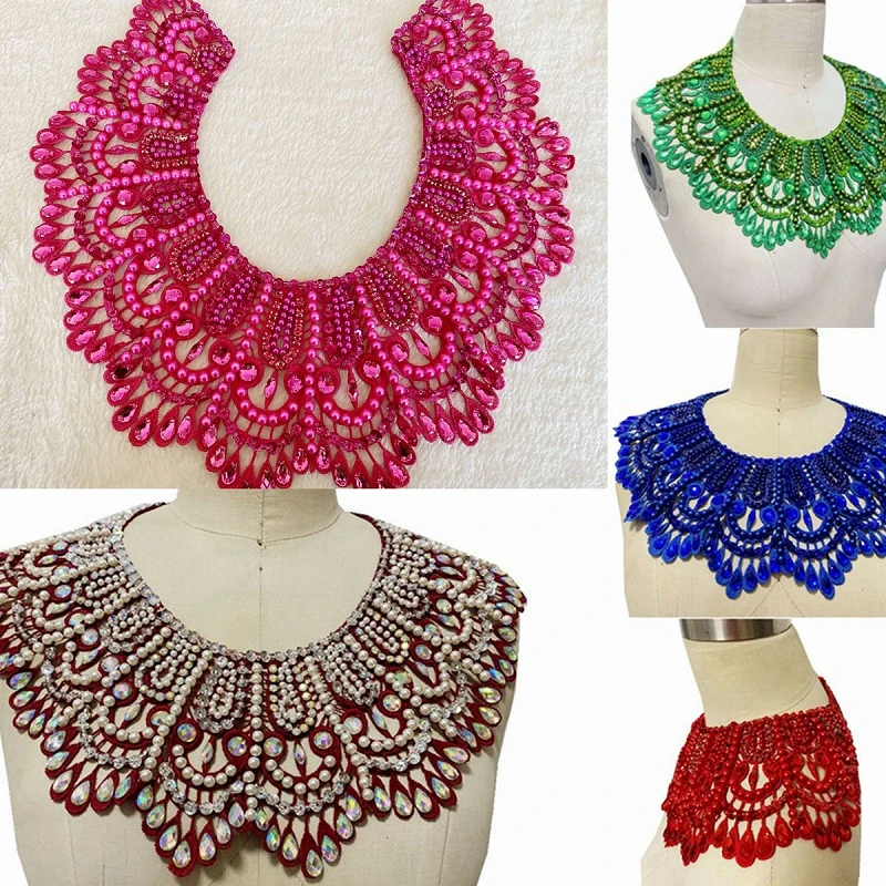 Воротник с вырезом, кружевная аппликация, жемчуг, свободные кристаллы, бусина для ткани, одежды, пришивания домашнего текстиля для платья, головной убор, декор 
Воротник с вырезом, кружевная аппликация, жемчуг, свободные кристаллы, бусина для ткани, одежды, пришивания домашнего текстиля для платья, головной убор, декор