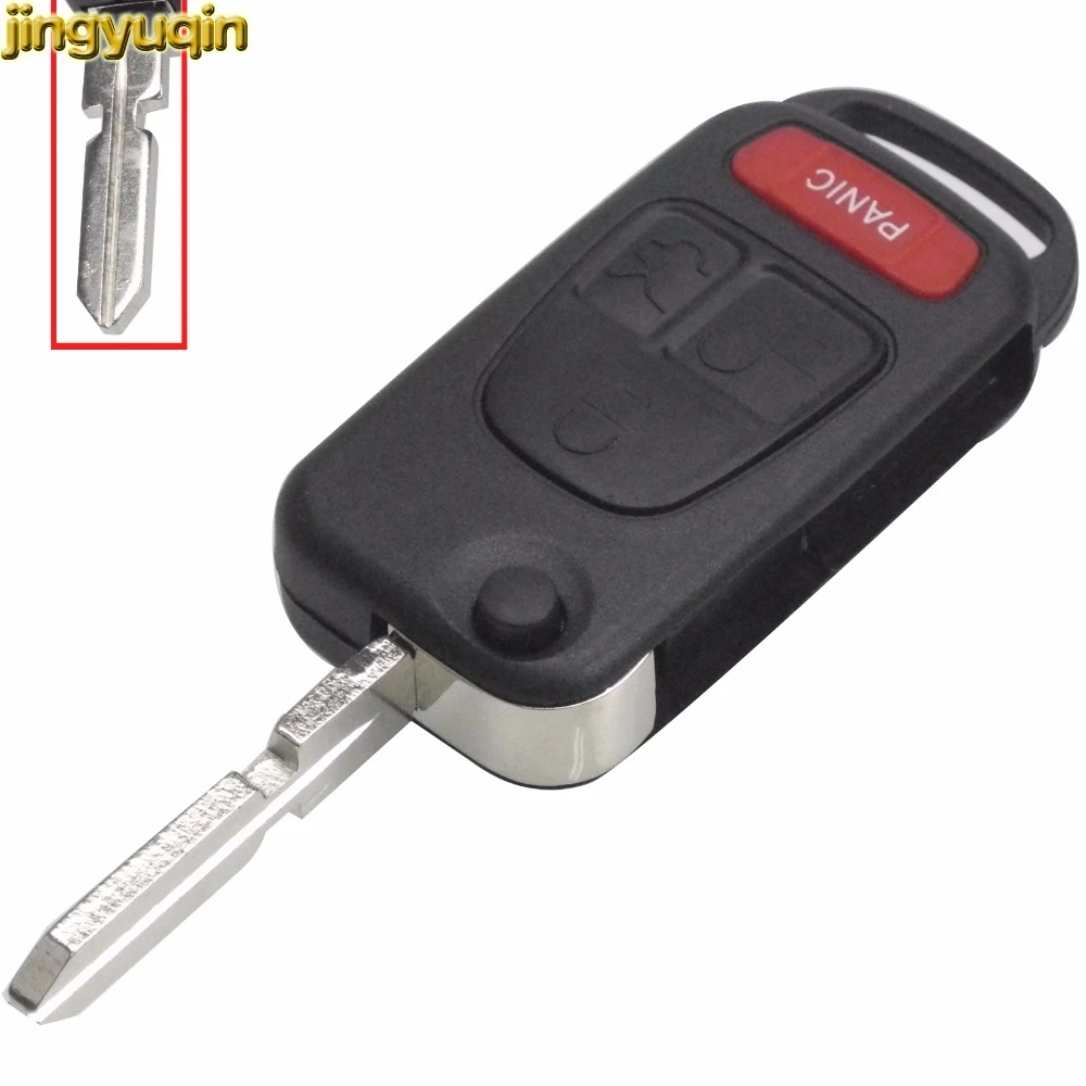Jingyuqin для Benz MB ML350 ML500 ML320 ML55 AMG ML430 Складной флип-ключ 4 кнопки чехол для ключа чехол HU39 Blade
Jingyuqin для Benz MB ML350 ML500 ML320 ML55 AMG ML430 Складной флип-ключ 4 кнопки чехол для ключа чехол HU39 Blade