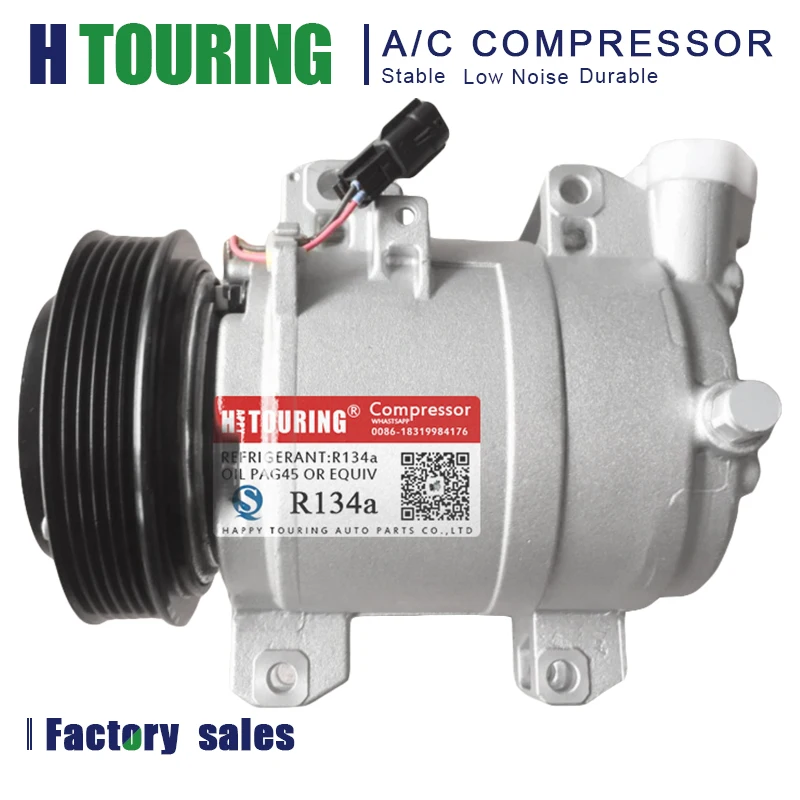 DKS17D Auto Air conditioning AC A/C Compressor For Car Renault Koleos / Nissan Rogue 92600JY11A Z006027A Z000Z006026A 926002216R
DKS17D Auto Air conditioning AC A/C Compressor For Car Renault Koleos / Nissan Rogue 92600JY11A Z006027A Z000Z006026A 926002216R
