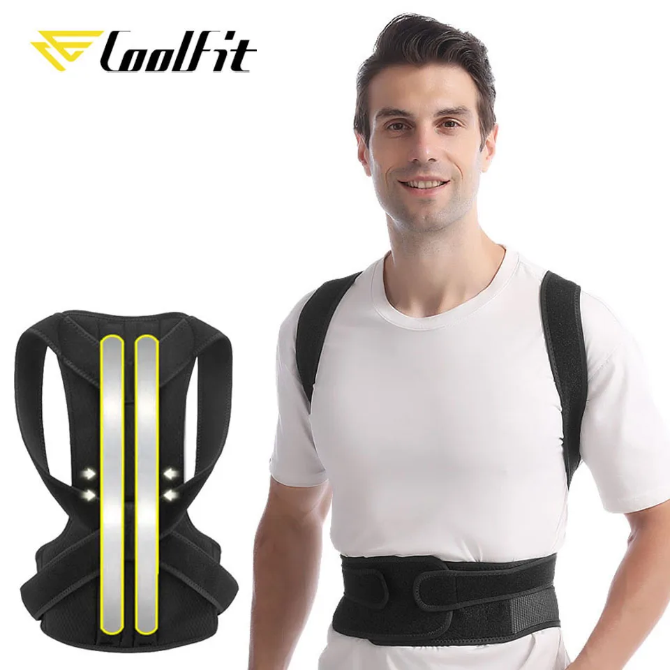 Корректор осанки Coolfit, фиксатор осанки для спины, поддержка ключицы, остановка сутулости и сутулости, регулируемый тренажер для спины, унисекс
Корректор осанки Coolfit, фиксатор осанки для спины, поддержка ключицы, остановка сутулости и сутулости, регулируемый тренажер для спины, унисекс