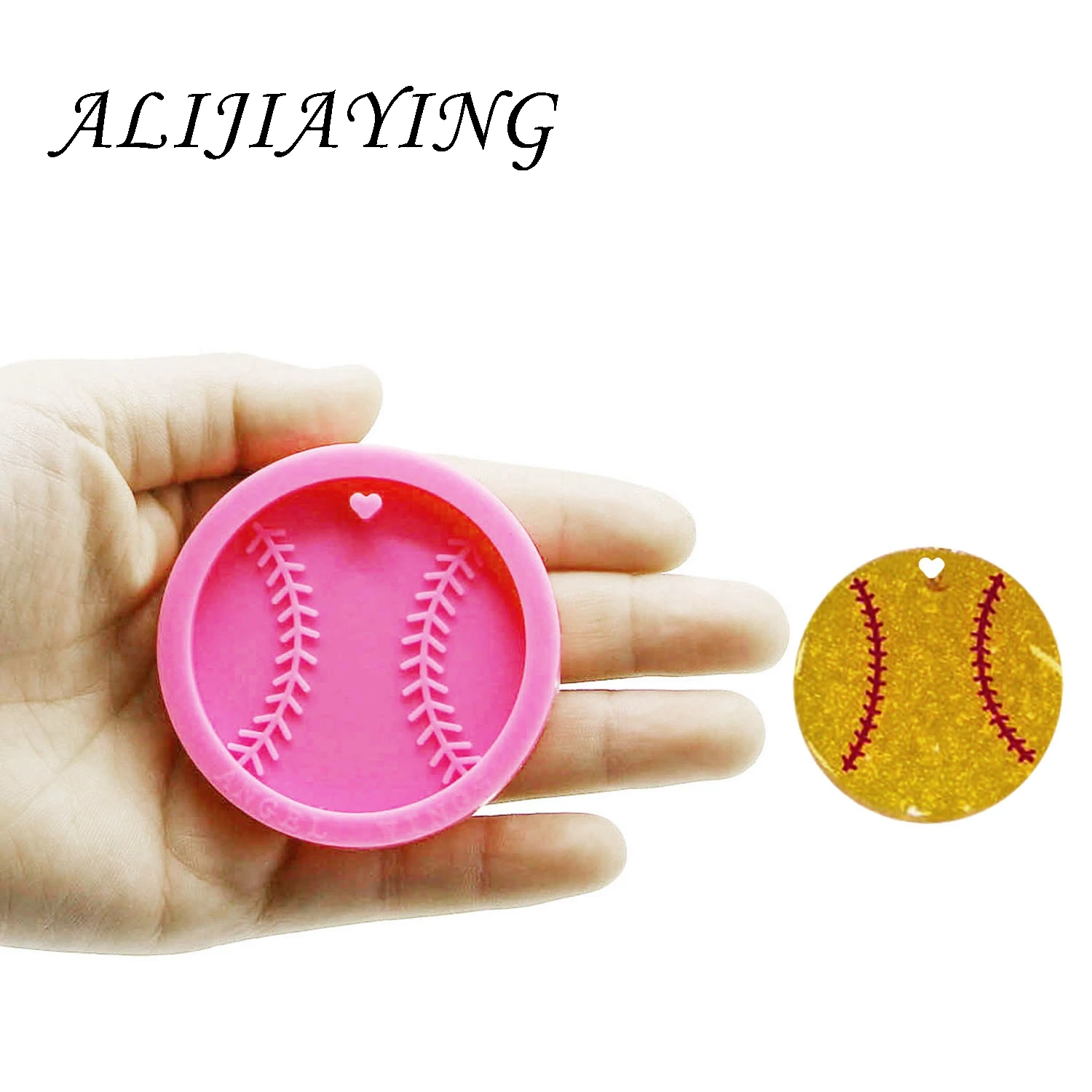 Glossy Football Molds Basketball Silicone Mould for Keychain Decoration Resin Craft DIY Epoxy Jewelry DY0090
Glossy Football Molds Basketball Silicone Mould for Keychain Decoration Resin Craft DIY Epoxy Jewelry DY0090