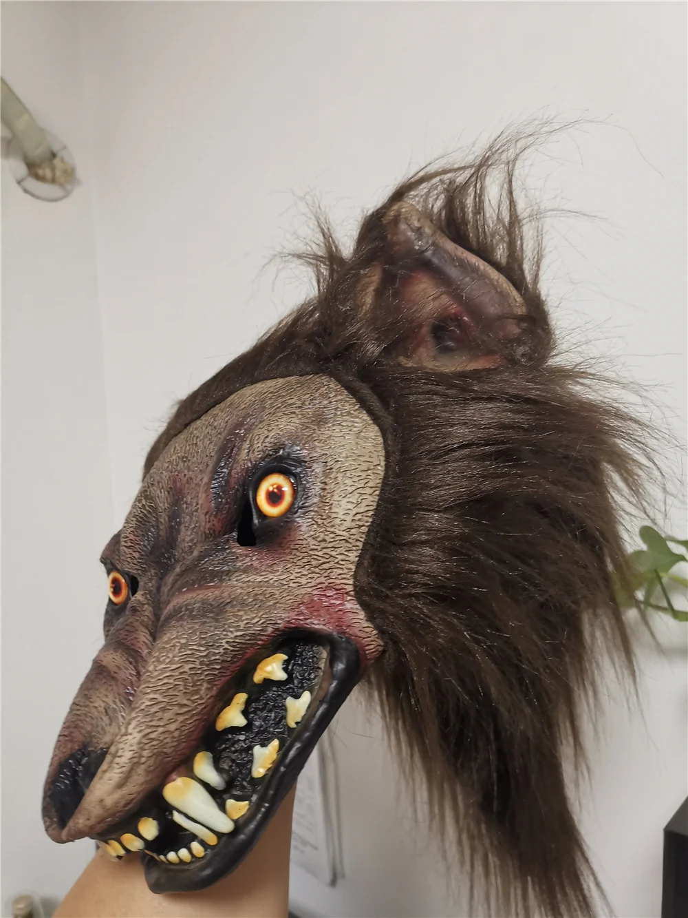 Unisex Novelty Animal Full Mask Halloween Role Play Fancys Dress Party Costume Masks Cosplay Latex Rubber Wolf Head Hair Mask
Unisex Novelty Animal Full Mask Halloween Role Play Fancys Dress Party Costume Masks Cosplay Latex Rubber Wolf Head Hair Mask