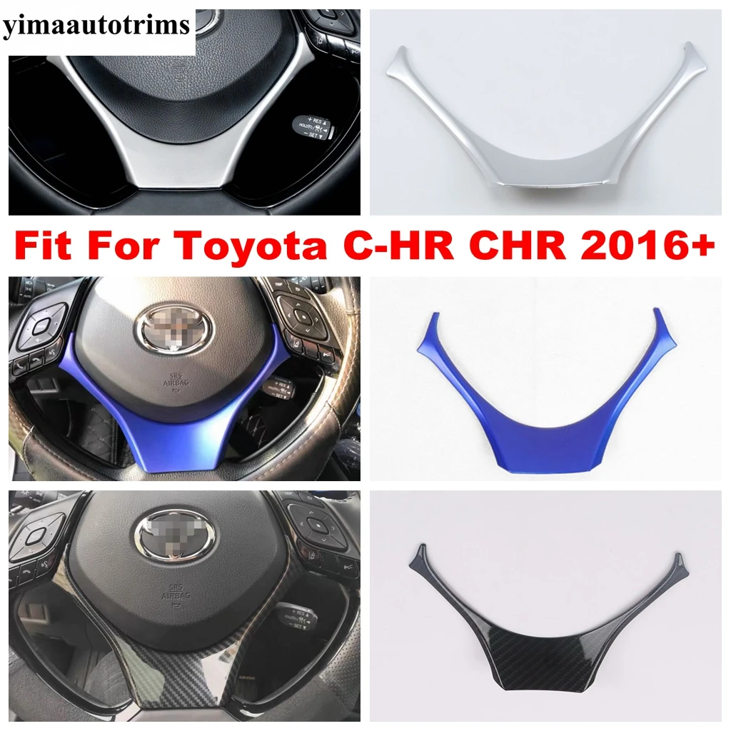 Car Steering Wheel Frame U Strip Decor Cover Trim For Toyota C-HR CHR 2016 - 2022 Carbon Fiber Look / Matte / Blue Accessories
Car Steering Wheel Frame U Strip Decor Cover Trim For Toyota C-HR CHR 2016 - 2022 Carbon Fiber Look / Matte / Blue Accessories