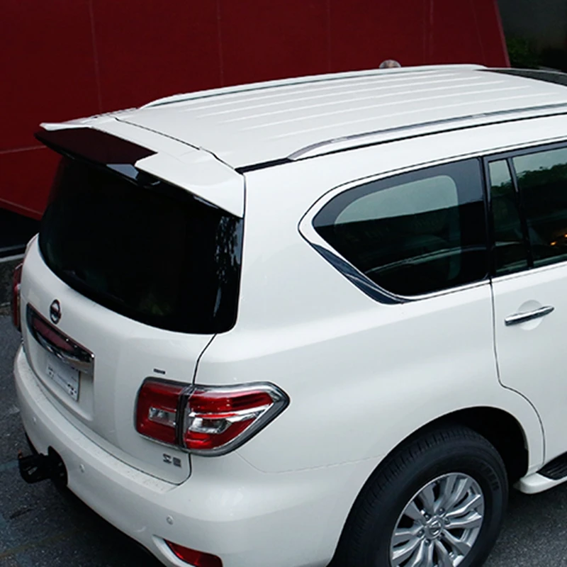 ABS Plastic White Black Color Rear Trunk Boot Wing Spoiler Car Accessories 1Pcs For Nissan PATROL Y62 2011-2018
ABS Plastic White Black Color Rear Trunk Boot Wing Spoiler Car Accessories 1Pcs For Nissan PATROL Y62 2011-2018