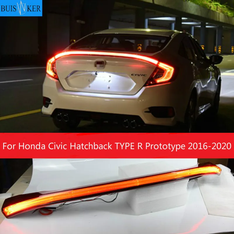 LED Reflector Lamp Rear Fog Lamp Bumper Light Brake Light For Honda Civic Hatchback TYPE R Prototype 2016 2017 2018 2019 2020
LED Reflector Lamp Rear Fog Lamp Bumper Light Brake Light For Honda Civic Hatchback TYPE R Prototype 2016 2017 2018 2019 2020