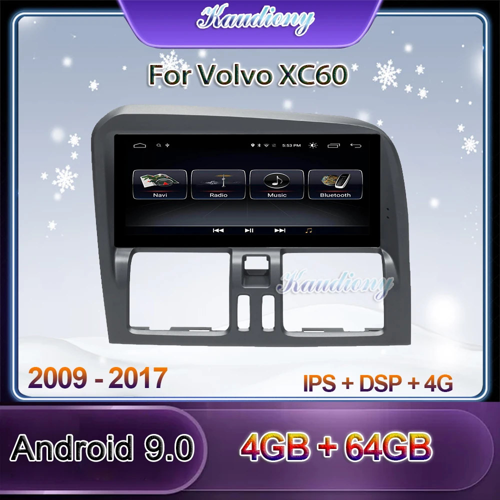 Автомагнитола Kaudiony, мультимедийный плеер на Android 8,8, с экраном 9,0 дюйма, GPS, DSP 2009-2017, для Volvo XC60
Автомагнитола Kaudiony, мультимедийный плеер на Android 8,8, с экраном 9,0 дюйма, GPS, DSP 2009-2017, для Volvo XC60