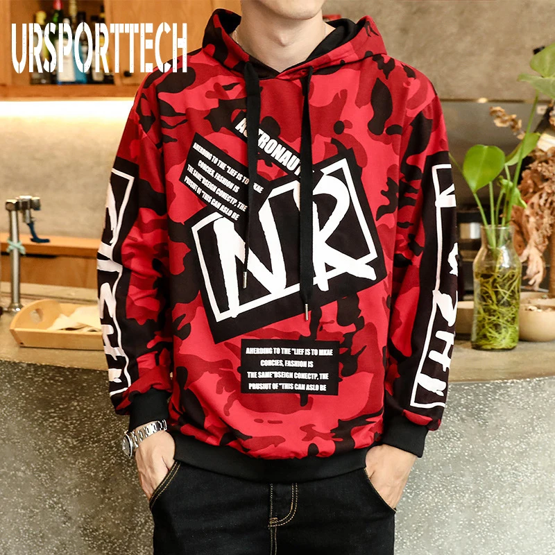 Autumn Men Camouflage Hoodies Long Sleeve Hooded Sweatshirt Male Hoodie Casual Hip Hop Streetwear Hoodie Homme Big Size M-4XL
Autumn Men Camouflage Hoodies Long Sleeve Hooded Sweatshirt Male Hoodie Casual Hip Hop Streetwear Hoodie Homme Big Size M-4XL
